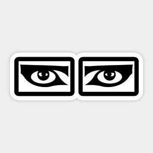 Siouxsie Eyes Sticker